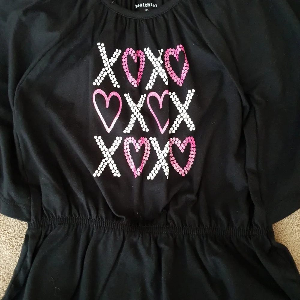 5T Girls Healthtex Xoxo Hearts Outfit